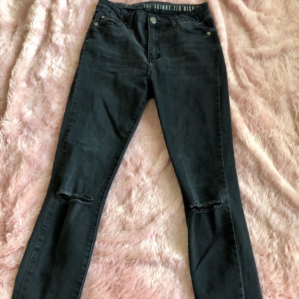 Black Cotton On High Rise Jeans